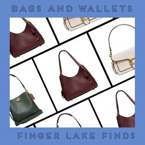 Bags, wallets , cosmetic bags, vintage new and preowned.